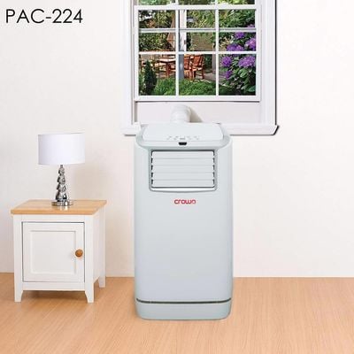 Crownline PAC-224 Portable Air Conditioners, 14000BTU/1.2 Ton, 220-240V AC; 50Hz with Remote